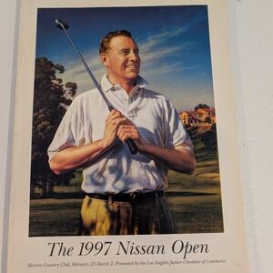 1997 Nissan Open Golf Program